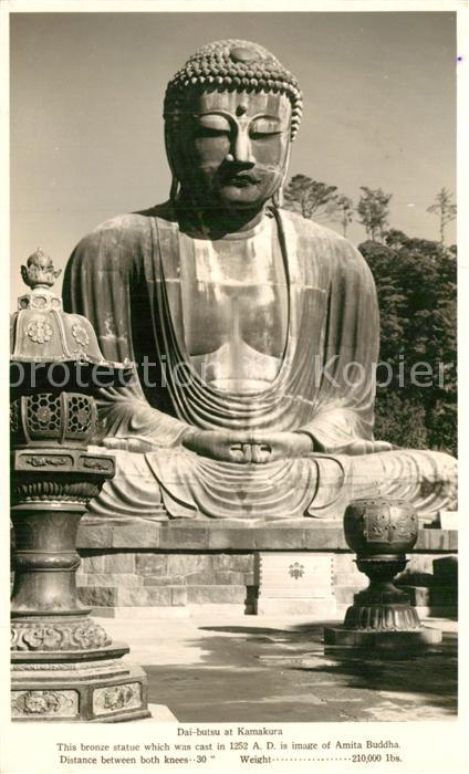 Kamakura Dai butsu Bronze Statue