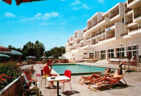 Rab Croatia Hotel Carolina Terrasse Swimming Pool