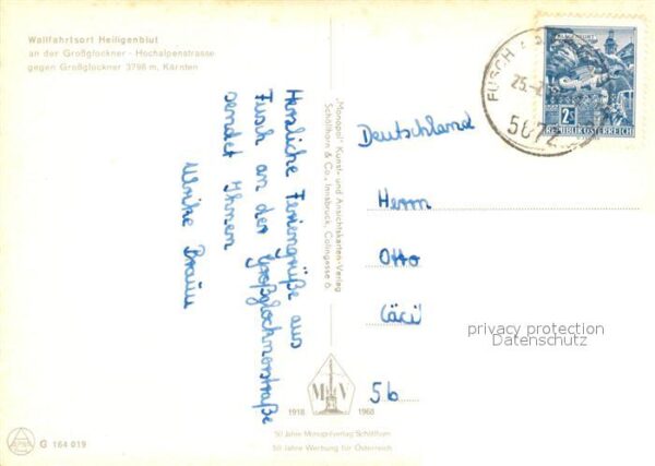 Heiligenblut Kaernten Ortsmotiv mit Kirche Wallfahrtsort Gros – Bild 2