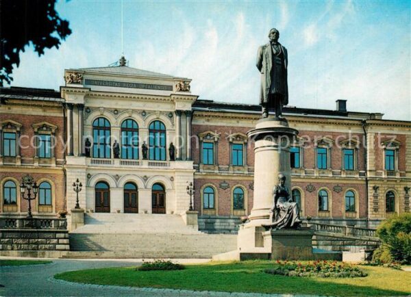 Uppsala Universitetet Denkmal Statue Universitä