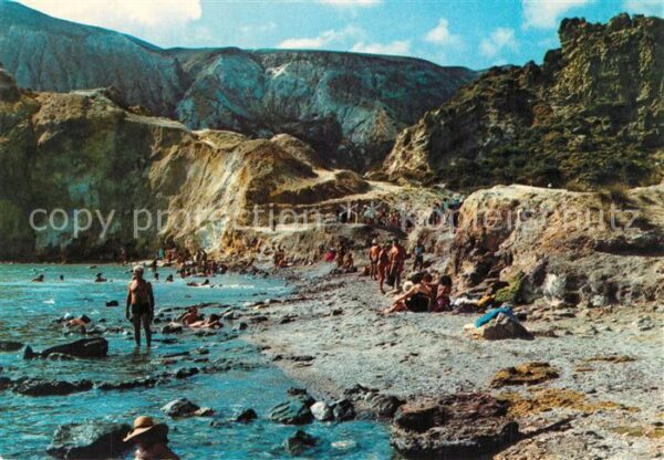 Vulcano Le fumarole sulfuree Vulkaninsel Schwef