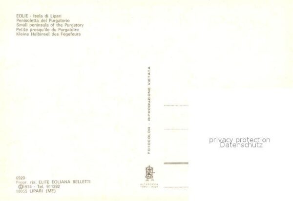 Eolie Penisoletta del Purgatorio veduta aerea – Bild 2