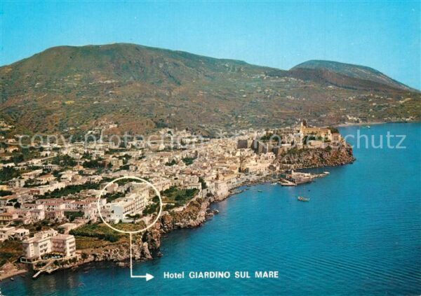 Eolie Scorcio panoramico dell Isola di Lipari