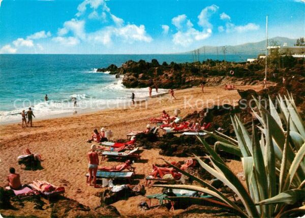 Lanzarote Kanarische Inseln Playa de los Fariones Strand Küste