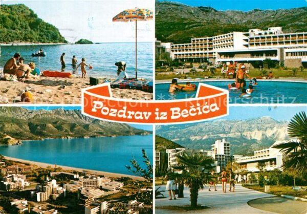 Becica Strand Hotels Küstenpanorama