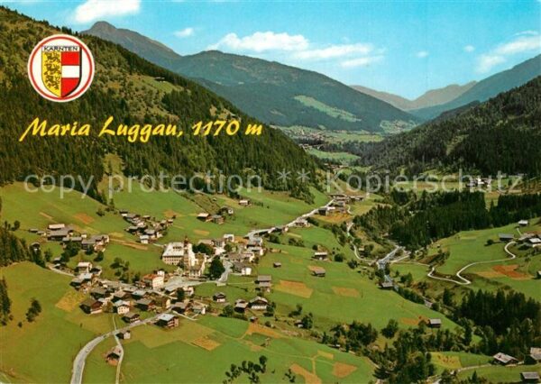 Maria-Luggau Panorama Wallfahrtsort Erholungsort im