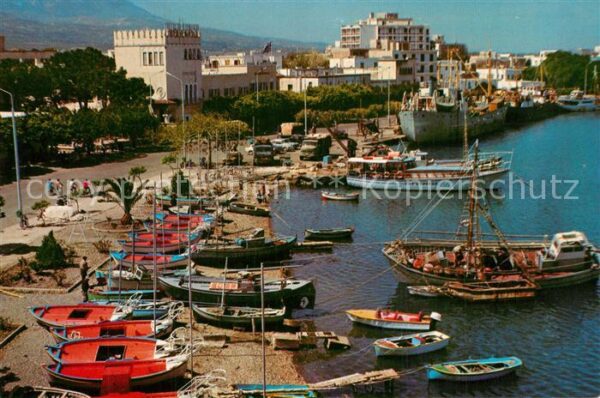 Kos Cos Hafen Fischerboote