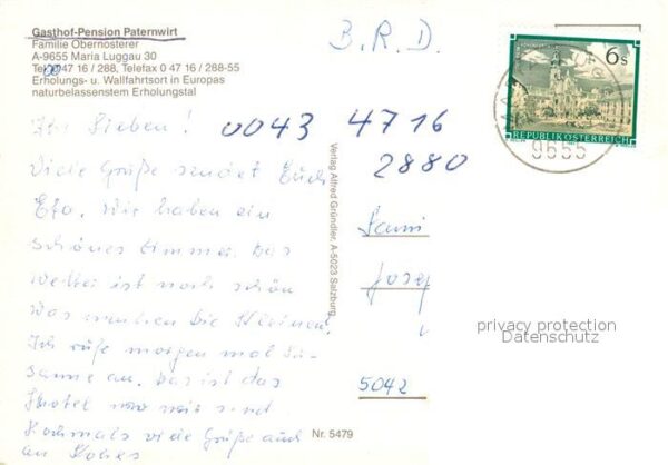 Maria-Luggau Gasthof Pension Paternwirt Wallfahrtsor – Bild 2