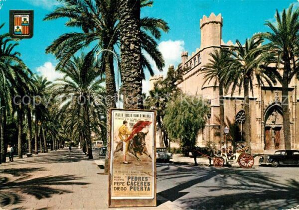 Palma de Mallorca Paseo de Sagrera y Lonja