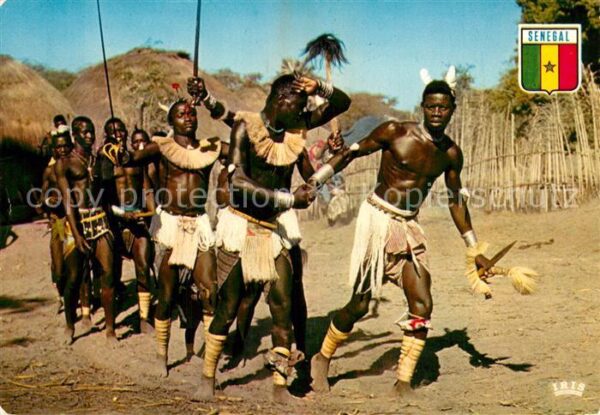 Casamance Senegal Danseurs Floups