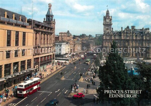 Edinburgh Scotland Princes Street