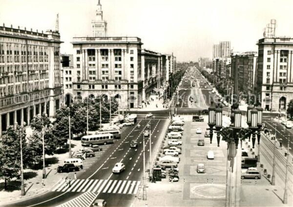 Warszawa Platz der Verfassung und Marszalkowska