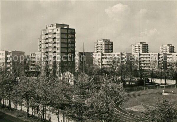 Wroclaw Osiedle Gajowice Wohnsiedlung Hochhäuse