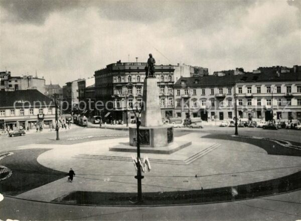 Litzmannstadt Lodz Plac Wolnosci Freiheitsplatz Denkmal