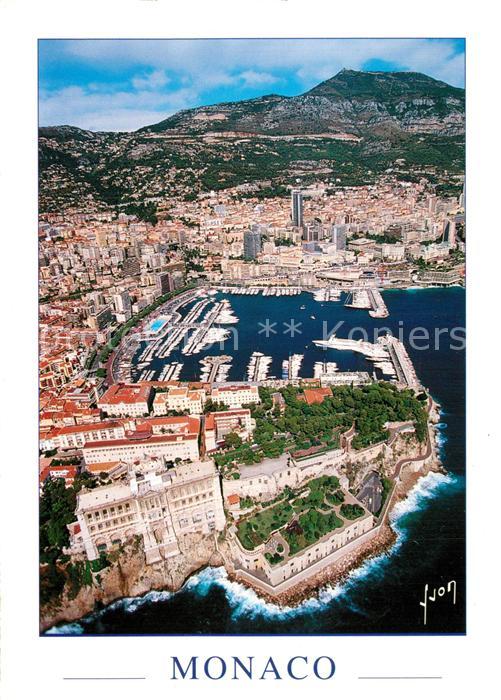 Monaco Vue aérienne de la Principautée