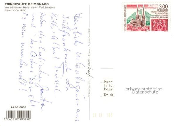 Monaco Vue aérienne de la Principautée – Bild 2