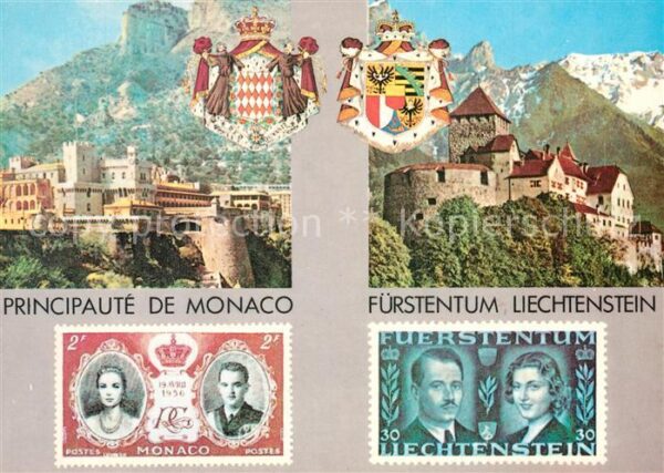 Monaco Principauté de Monaco Fürstentum Liecht