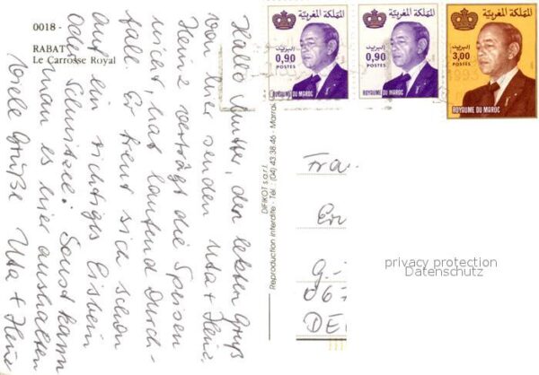 Rabat Marokko Le Carrosse Royal Königliche Kutsche – Bild 2