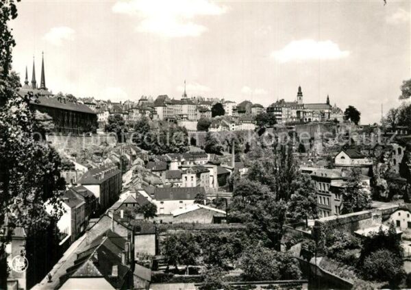 LUXEMBOURG  Luxemburg Faubourg de Grund Chemin de la Corniche