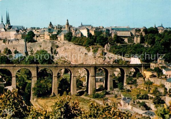 LUXEMBOURG  Luxemburg Vue Generale Pont