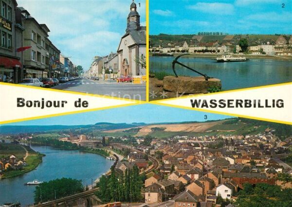 Wasserbillig Grande Rue La Moselle vue Generale