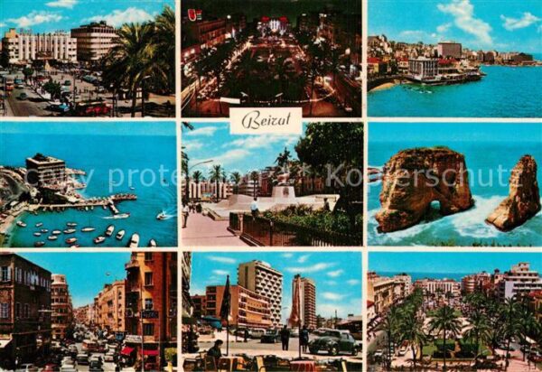 Beirut Teilansichten Innenstadt Küste Hafen Fe