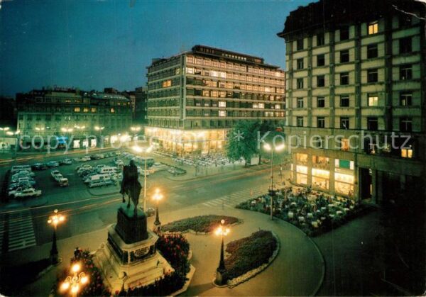 Beograd Belgrad Trg Republike Platz der Republik Denkma