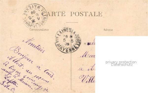 Militaria Frankreich Maisons-Laffitte Camp Reventant du Tir – Bild 2