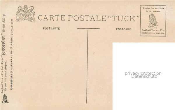 Verlag Tucks Bromure Serie 855 Marguerite – Bild 2