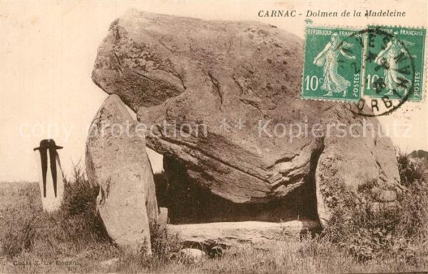 H?nengrab Carnac Dolmen de la Madeleine