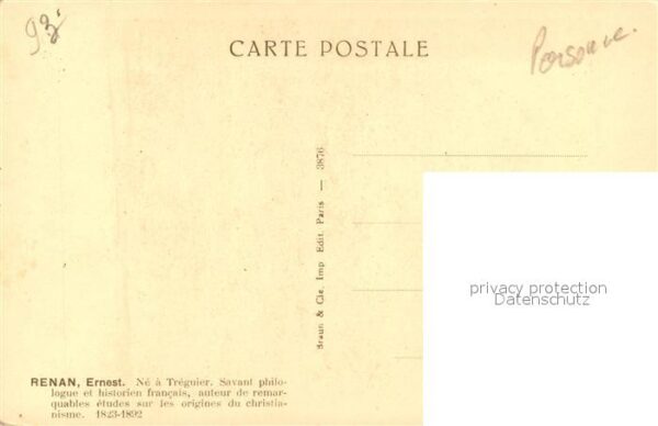 Persoenlichkeiten Ernest Renan – Bild 2