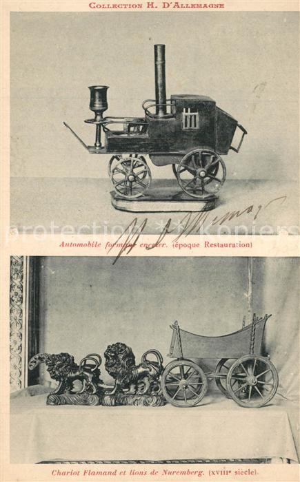 Autos Chariot Flamand et lions de Nuremberg