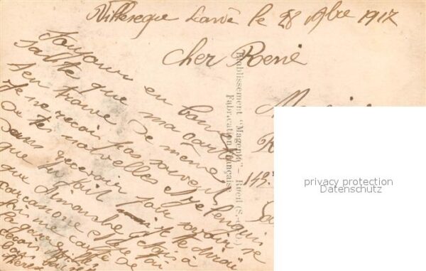 Verlag REX Nr. 657 P?rchen Poesie Rosen – Bild 2