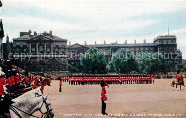 Leibgarde Wache Trooping the Colour Horse Guards Parade