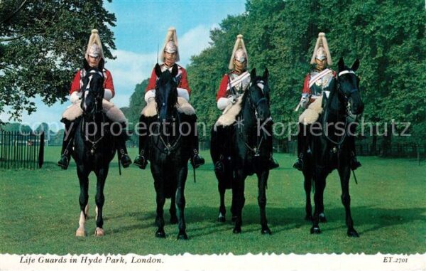 Leibgarde Wache Life Guards Hyde Park London