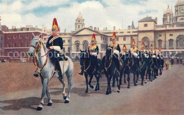Leibgarde Wache Royal Horse Guards Whitehall