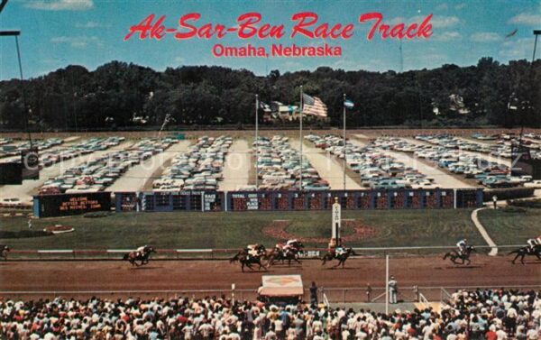Pferdesport Pferderennen Reitsport Ak-Sar-Ben Race Track Omaha Nebraska