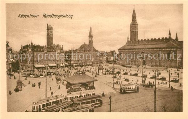 Strassenbahn Kobenhavn Raadhuspladsen