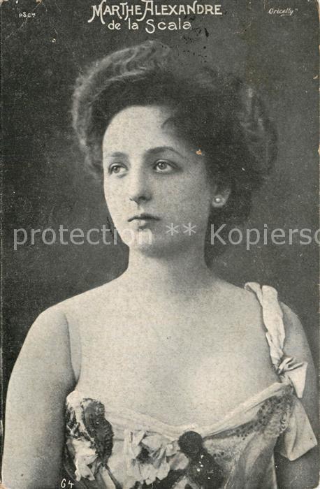 Schauspieler Marthe Alexandre de la Scala