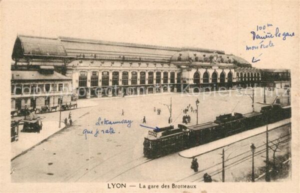 Strassenbahn Lyon Gare des Brotteaux
