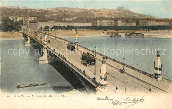 Strassenbahn Lyon Pont du Midi