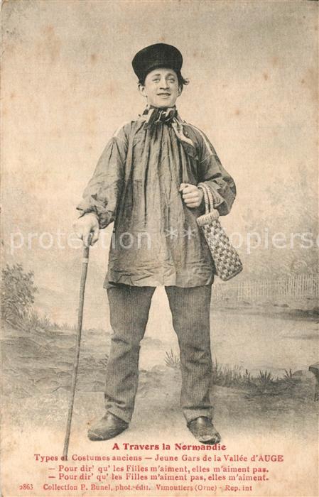 Trachten Frankreich Normandie Vallee d_Auge