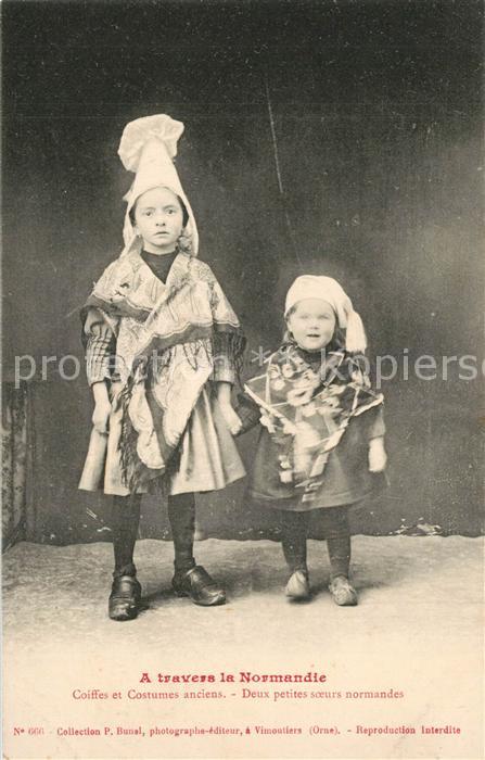 Trachten Frankreich Normandie Kinder