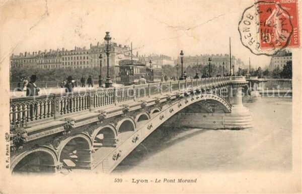 Strassenbahn Lyon Pont Morand