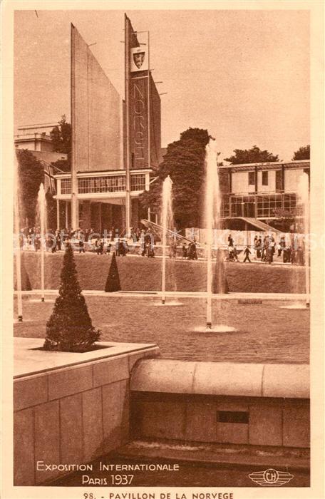 Exposition Internationale Paris 1937 Pavillon de la Norvege
