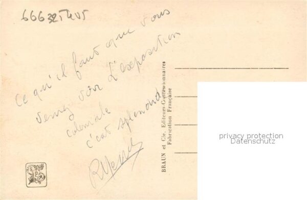 Exposition Coloniale Internationale Pari Pont d_Eau – Bild 2