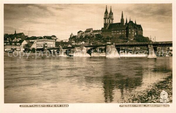 Foto Hahn Nr. 5630 Meissen Albrechtsburg Jahrtausendf