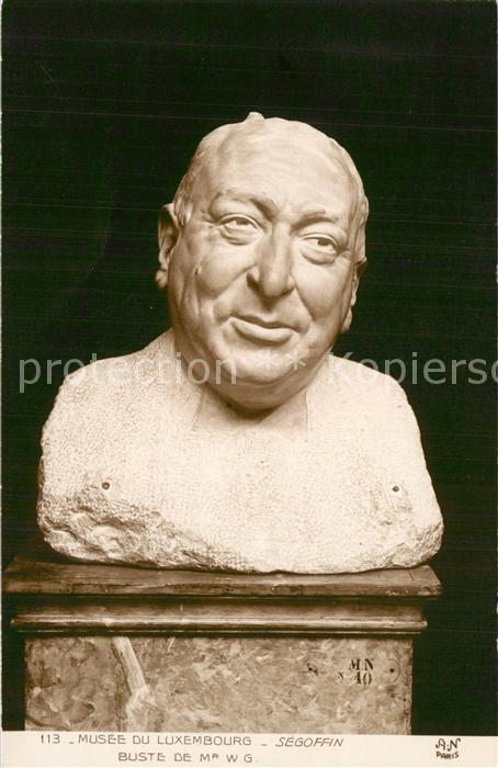Skulpturen Buste de Mr. W.G. Segoffin Musee du Lux