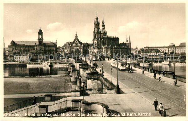 Strassenbahn Dresden Friedrich-August-Br?cke St?ndeh