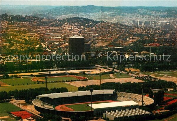 Stadion Stuttgart Fliegeraufnahme